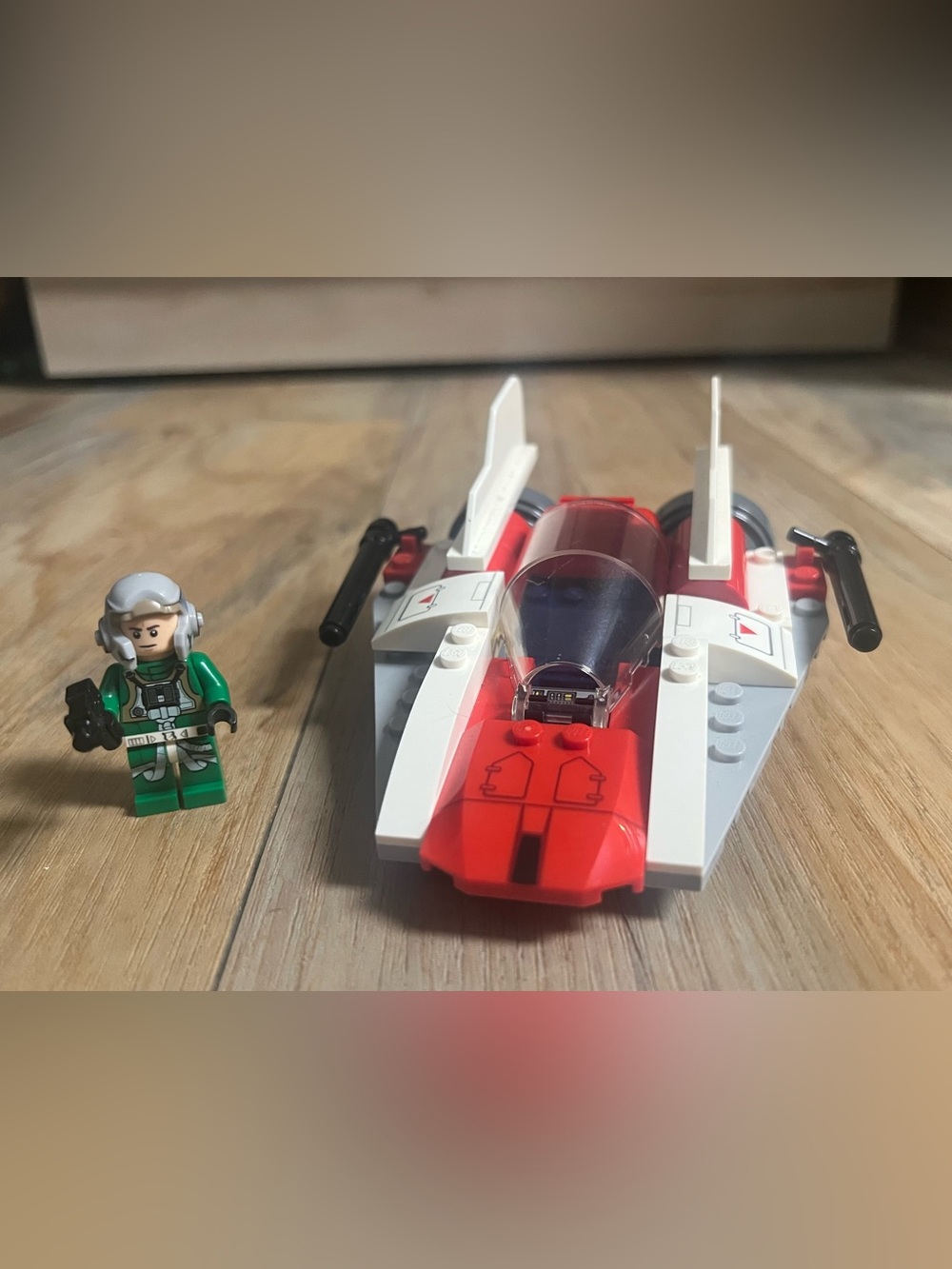 Lego- Star Wars  - Rebel A-Wing Starfighter - Set 75247 *Mostly Glued Together